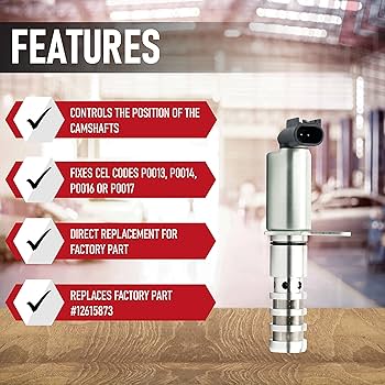 Amazon | 排気カムシャフトポジションアクチュエータソレノイド - 可変