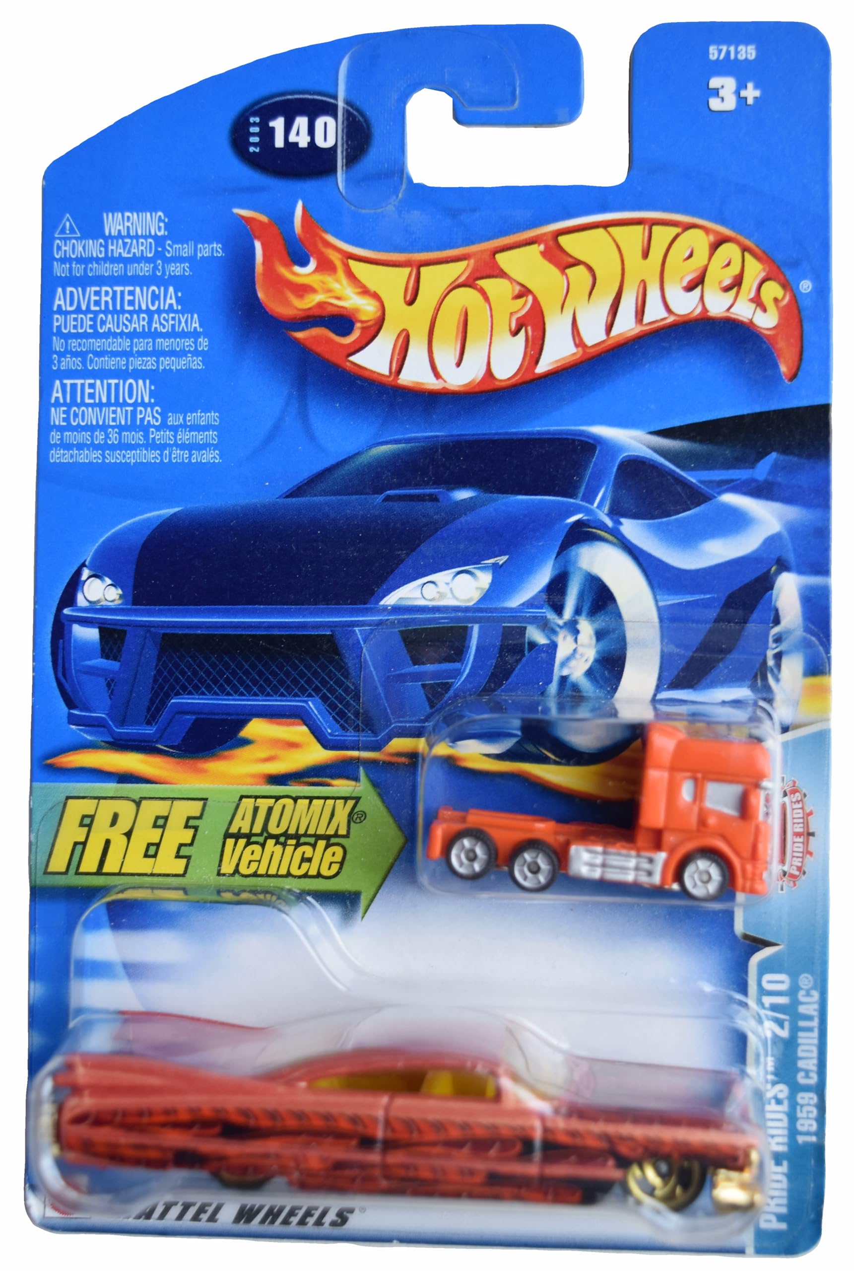 Hot Wheels 1959 Cadillac, Pride Rides 2/10 [Arancione] #140