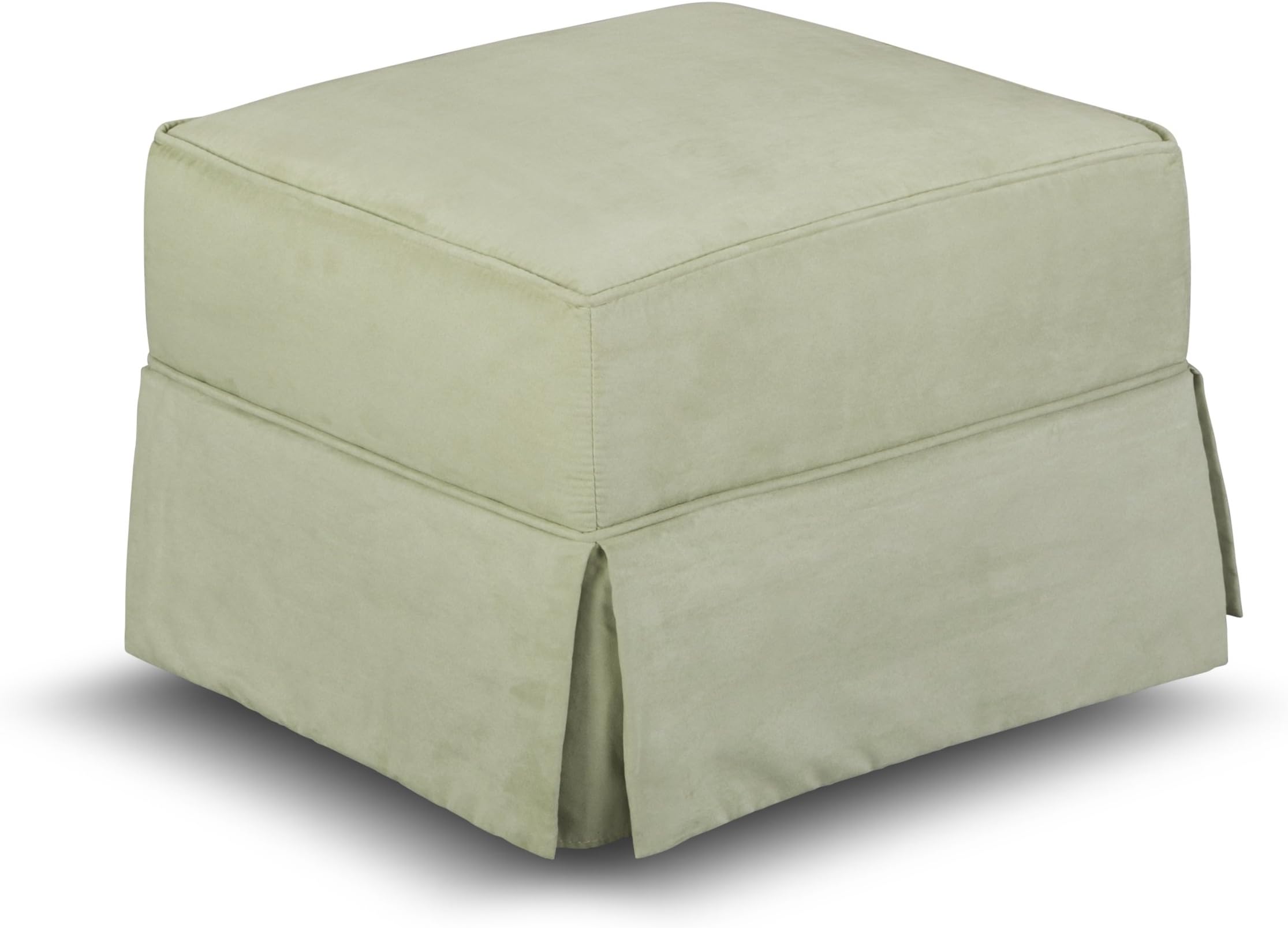 Universal Upholstered Ottoman, Sage