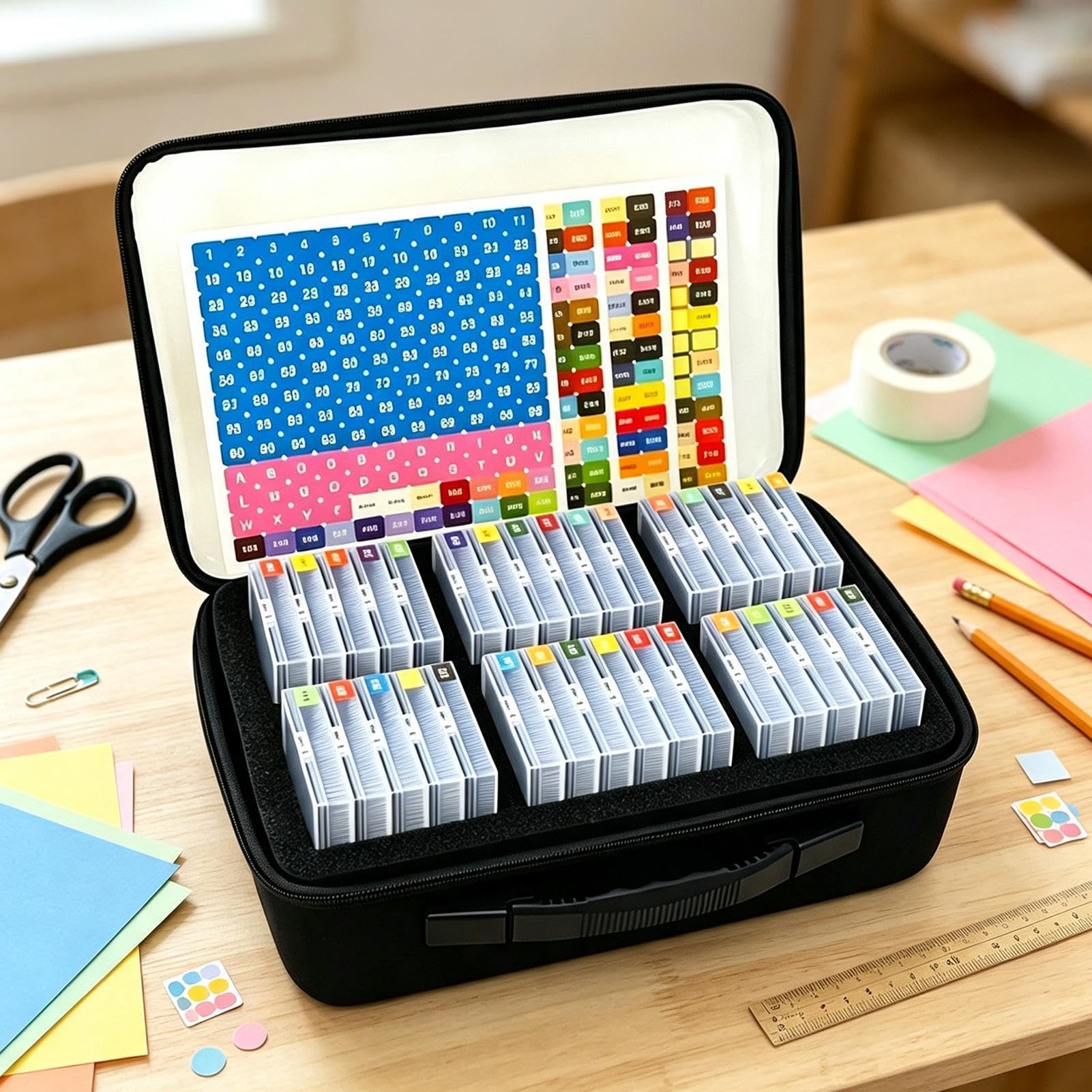 Contenitori porta dipinti con gemme Organizer Trasparente 32/64 Scomparti | Scatola Organizer A Drill Di Gem Painting per strass bulloni giocattoli gioielli puntinatura casa scuola garage armadio