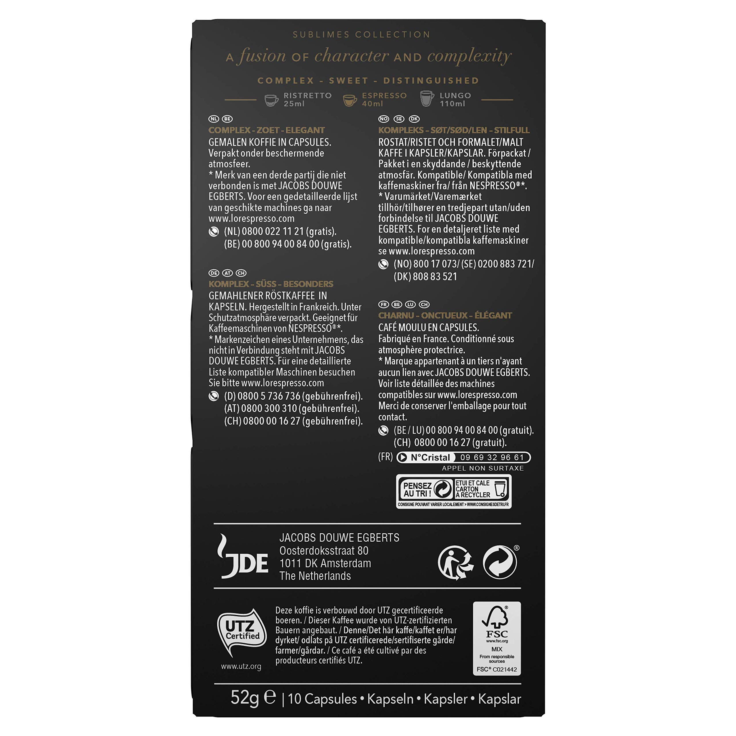 L'OR ESPRESSO Or Rose 10
