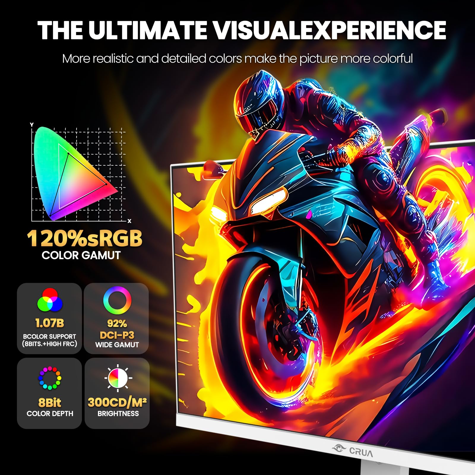 Amazon.co.jp: CRUA 27インチ ゲーミングモニター IPS UHD 3840x2160