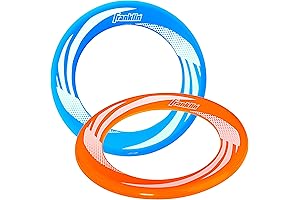 2 Pack Yellow Aerodynamic Toy Rings