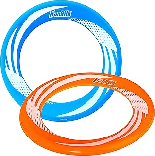 Franklin Sports 2 Pack Flying Rings, Yellow