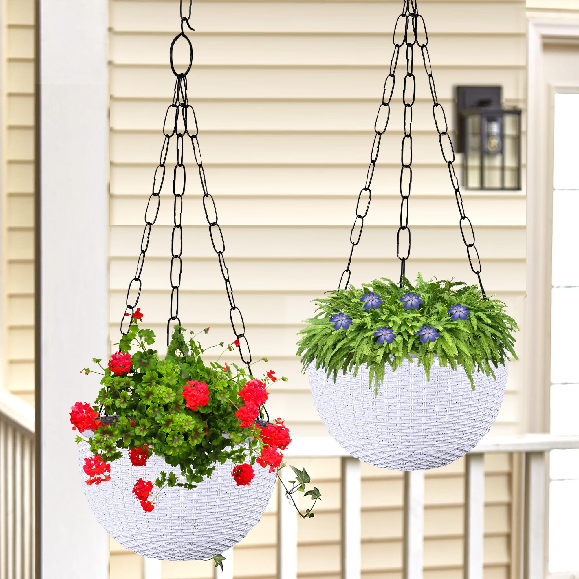 See full amazon price history chart for Kuber Industries Pack of 2 Hanging Flower Pot | Hanging Flower Pot for Living Room | Hanging Pot for Home-Lawns & Gardening | Flower Planter for Balcony | Marble Euro | 7 Inch | White Kuber Industries Pack of 2 Hanging Flower Pot | Hanging Flower Pot for Living Room | Hanging Pot for Home-Lawns & Gardening | Flower Planter for Balcony | Marble Euro | 7 Inch | White (B0CYPKRF4M) Amazon Price History, Amazon Price Tracker