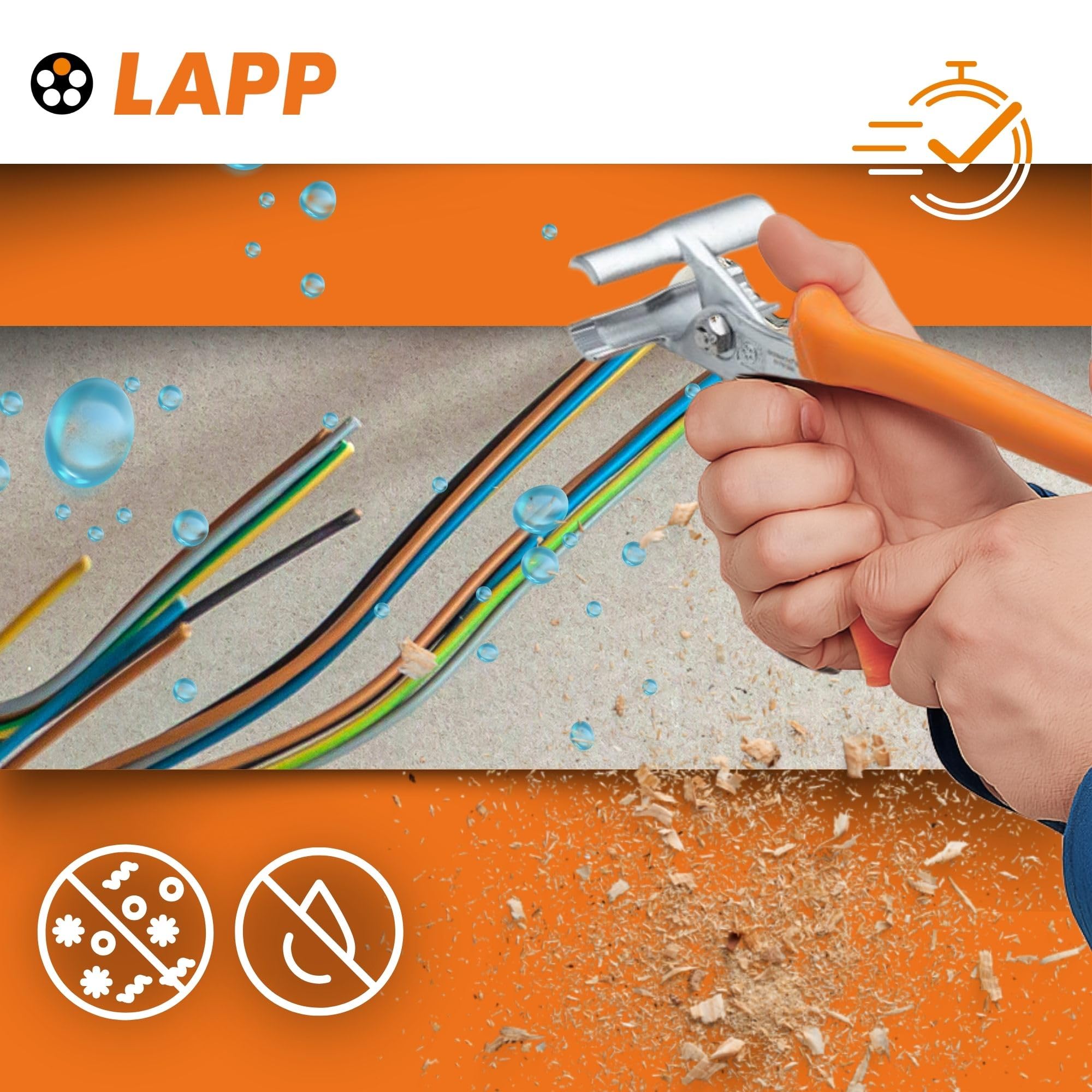 Zacisk montażowy LAPP 61791260 metal 1 szt