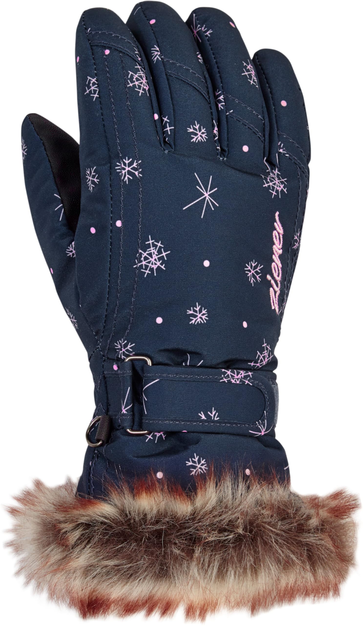 Ziener dziewczęce rękawice narciarskie LIM GIRLS glove junior do sportów zimowych, ciepłe, oddychające