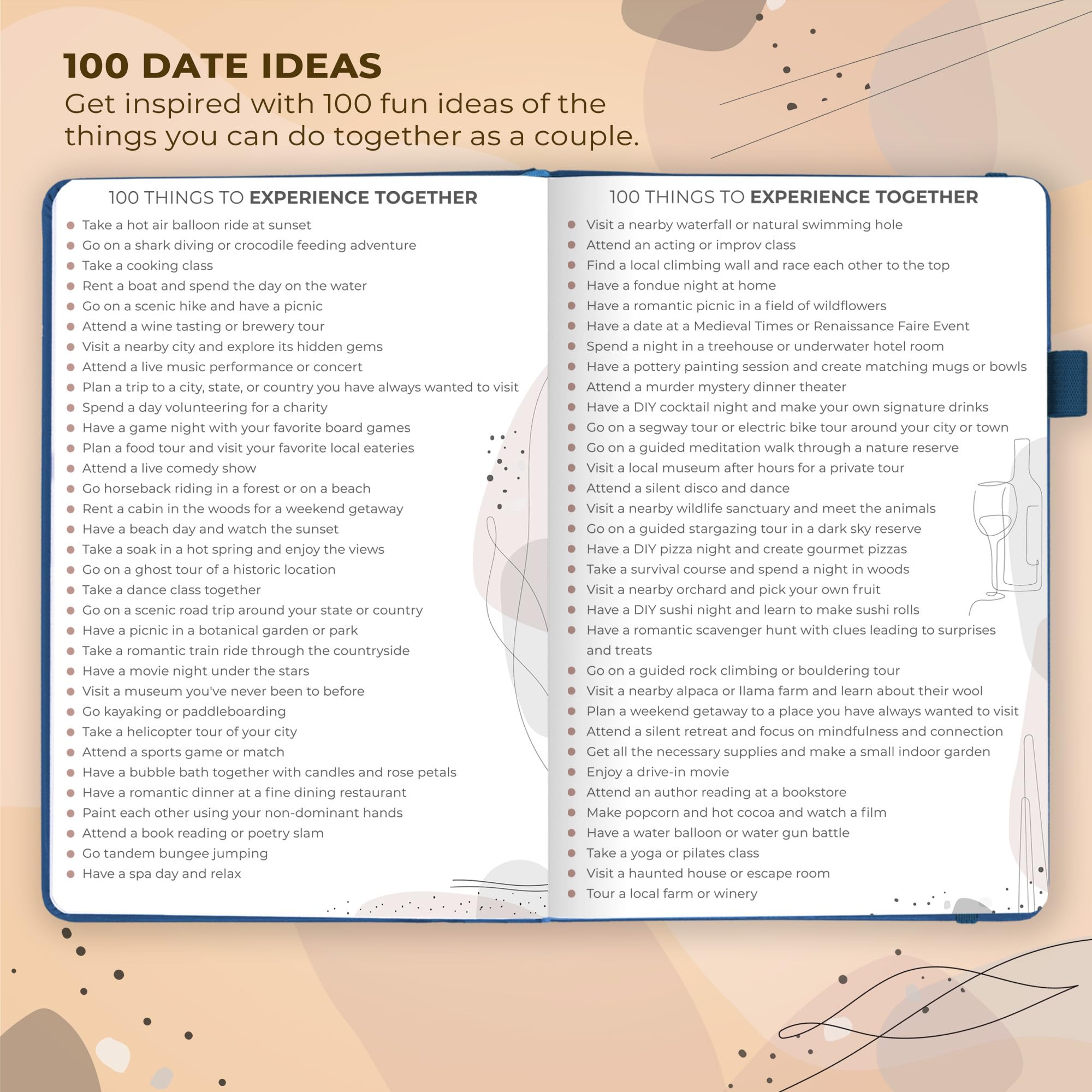Clever Fox Couple’s Journal, Couples Date Night, Activity & Journaling Workbook - Image 4