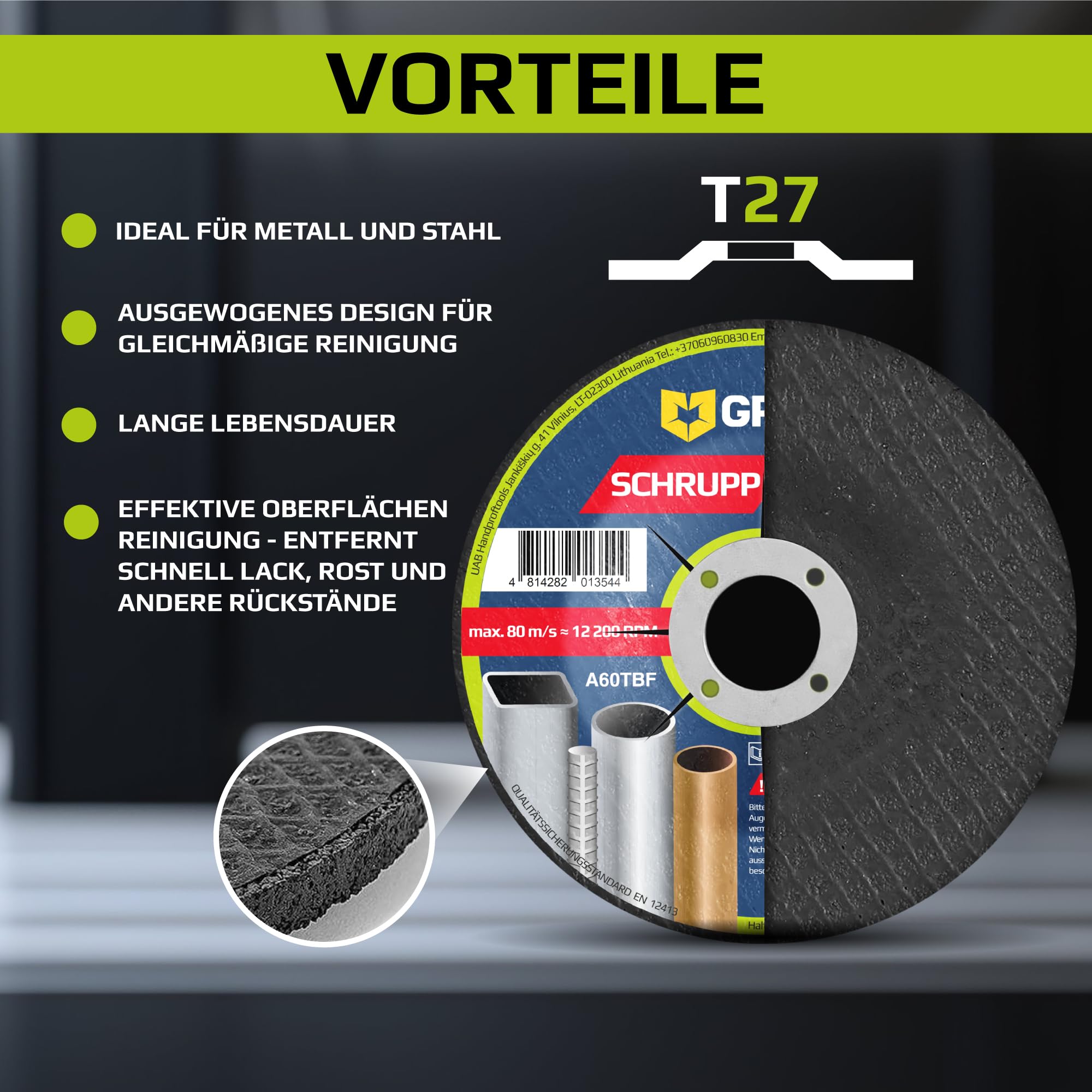 Bosch Smerigliatrice Angolare GWS 14-125 S Professional 1400W, Disco 125mm [06017D0100