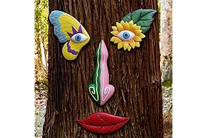 Tree Faces Decor Outdoor - Your Whimsical Yard Art Sanctuary