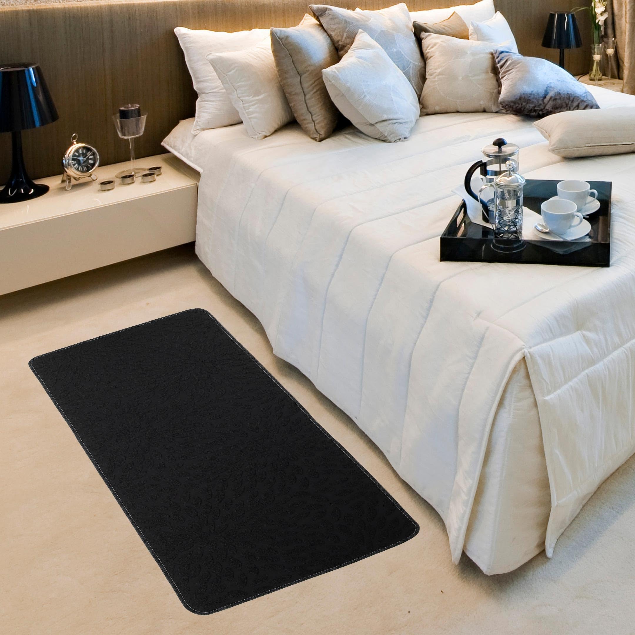 CASA TESSILE Rotan keukenloper 50 cm breed, antislip, wasbaar