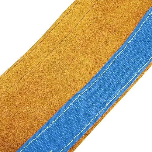 Miniatura 7 de TIG - Cubierta para cable de soplete de soldadura de 4 x 11.5 pies, resistente al fuego, de cuero, cubierta para cable de plasma