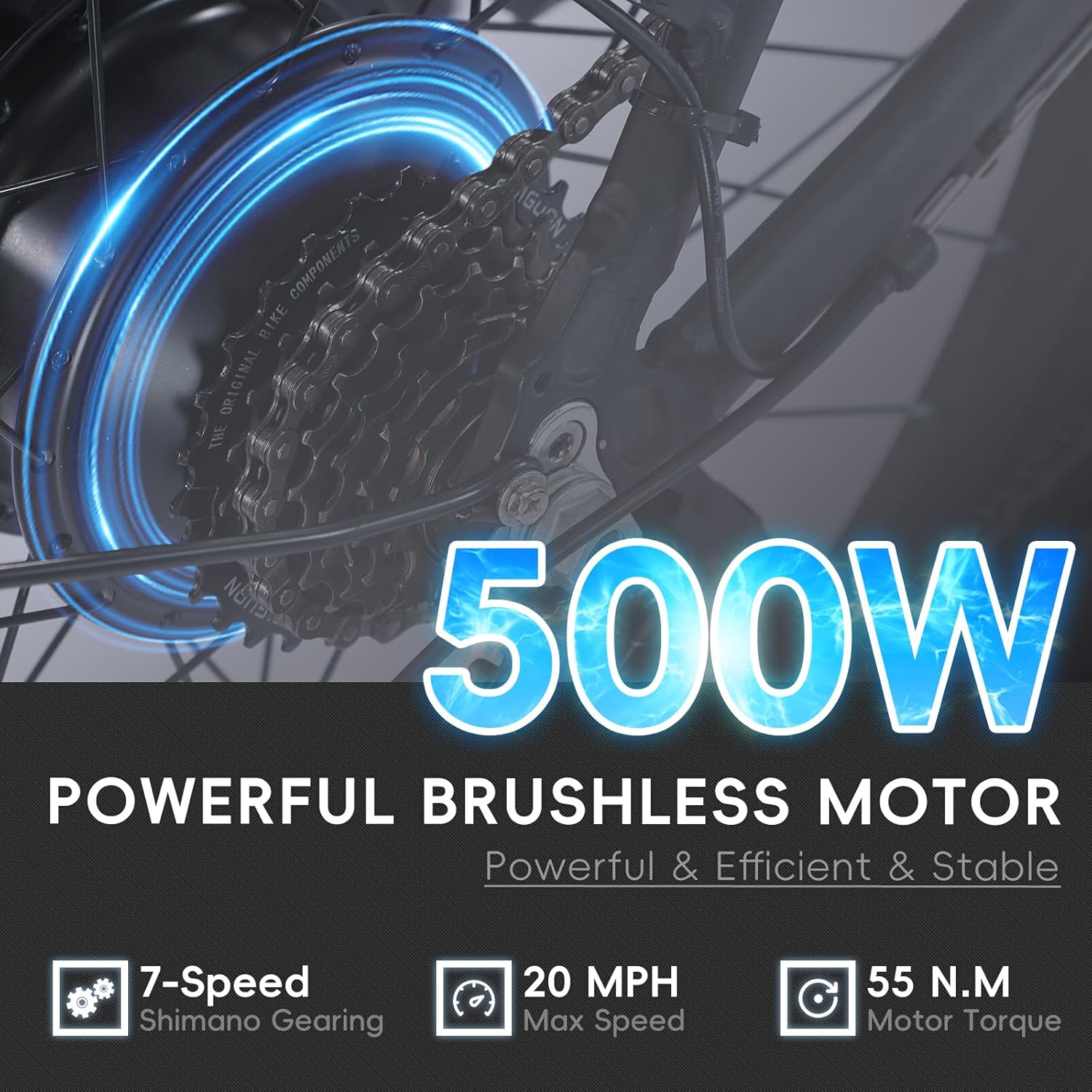 500W Brushless Motor