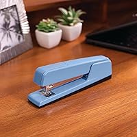 Vista 6 de Swingline Engrapadora, capacidad para 30 hojas, grapadora clásica 747, sin atascos, metal, azul cielo (74708)