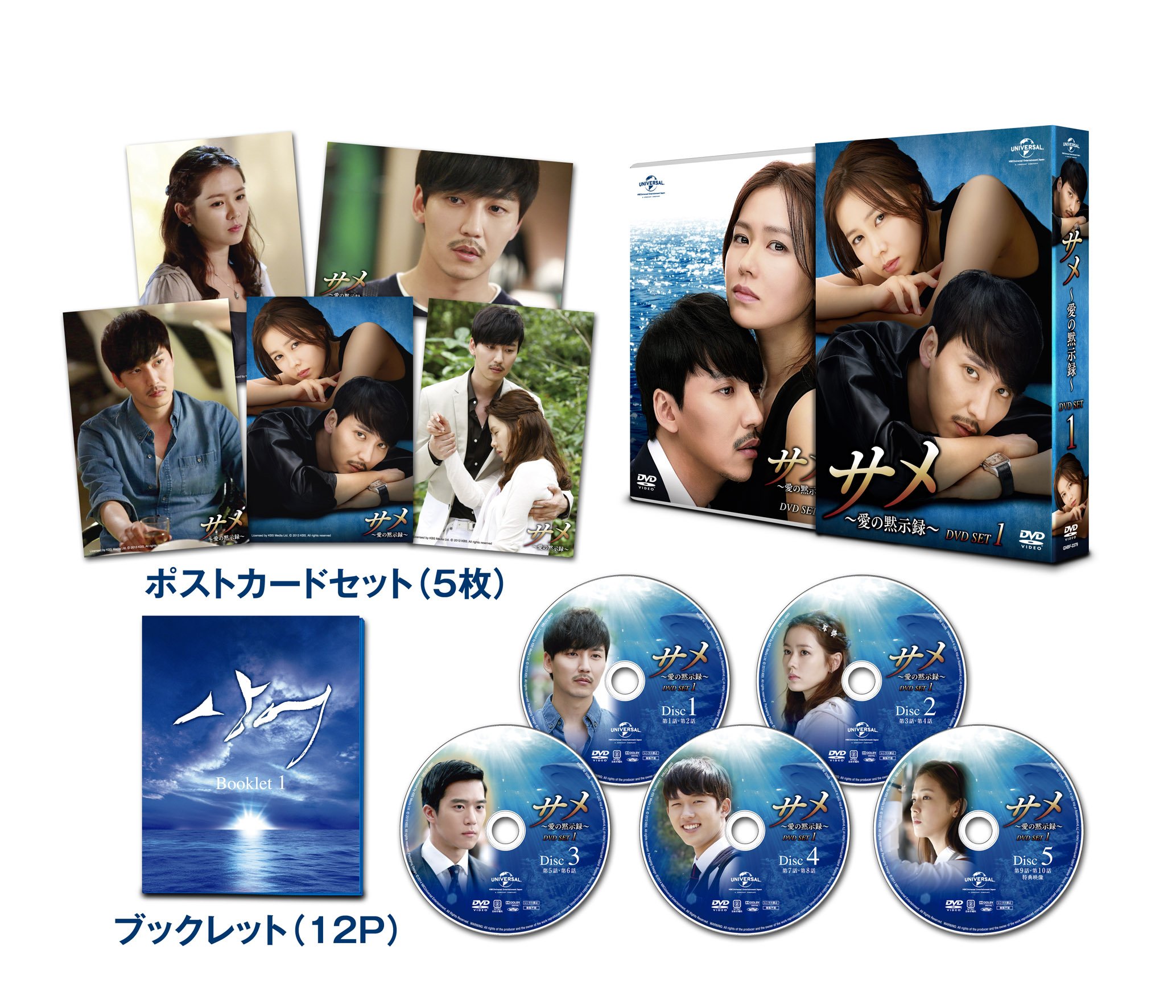 Amazon.co.jp: サメ ~愛の黙示録~ DVD-SET1 : キム・ナムギル, ソン 