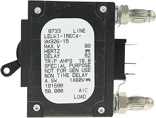 AIRPAX 15 AMP DC CIRCUIT BREAKER BULLET LELK1-1REC4-30326-15