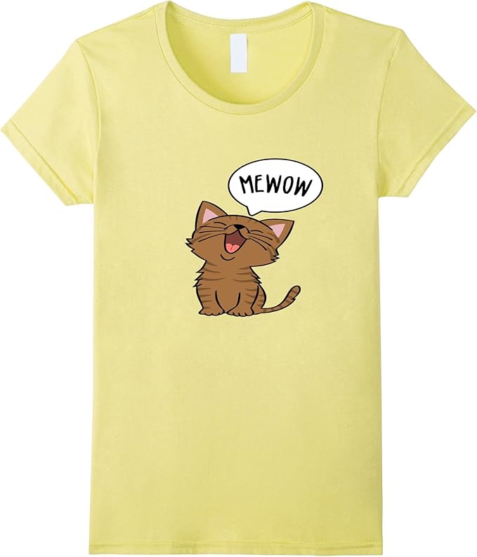 Cute cat Tshirt, color, talla Female XL Ropa, Zapatos