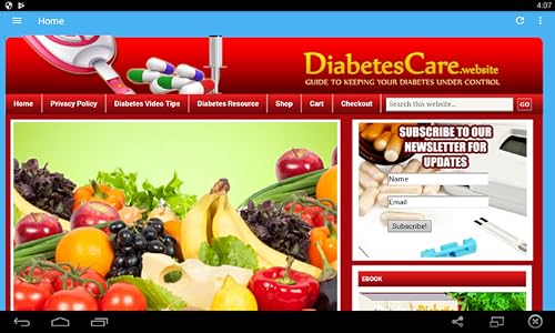 Diabetes Care – vue 3