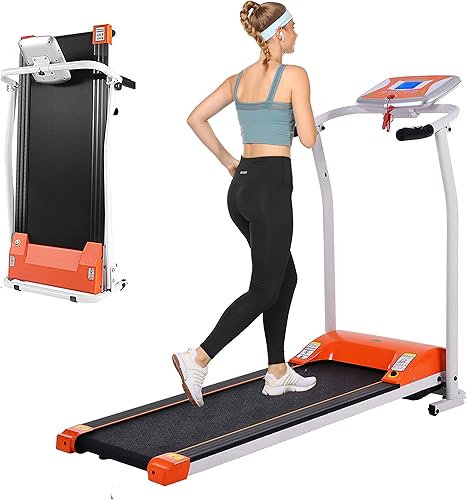 Cinta de correr plegable para el hogar con monitor LCD motorizado máquina de correr eléctrica con función de seguridad de parada automática