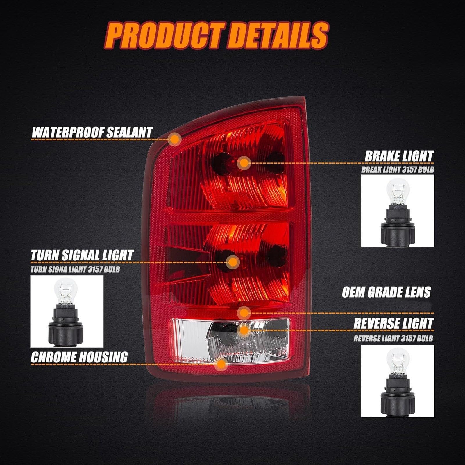 Para Dodge Para Ram 1500 2002-2006