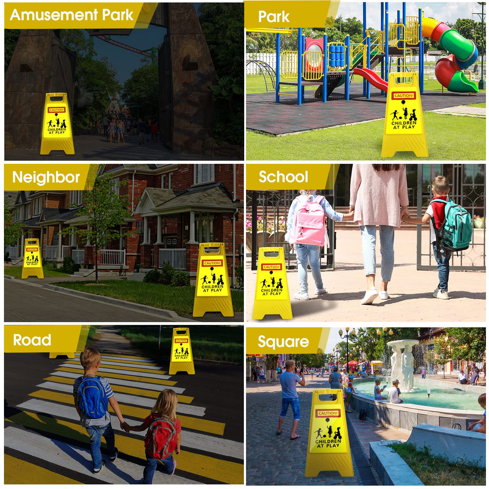 Roowest Industrial Warning Sign