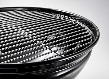 Weber Smokey Joe Premium kömür mangalı, taşıma saplı, 37 cm, siyah (1121004) | Taşınabilir tasarım, porselen emaye kapak ve kazan, 37 cm ızgara yüzeyi, Tuck-N-Carry sap, siyah