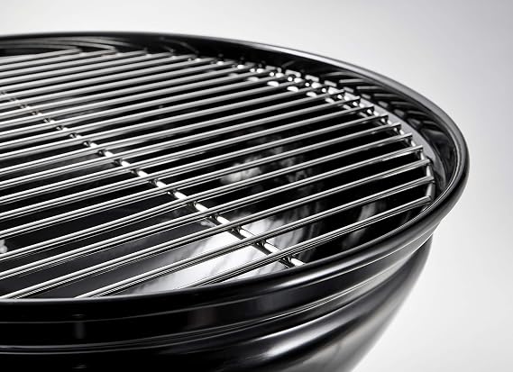 Weber Smokey Joe Premium kömür mangalı, taşıma saplı, 37 cm, siyah (1121004) | Taşınabilir tasarım, porselen emaye kapak ve kazan, 37 cm ızgara yüzeyi, Tuck-N-Carry sap, siyah