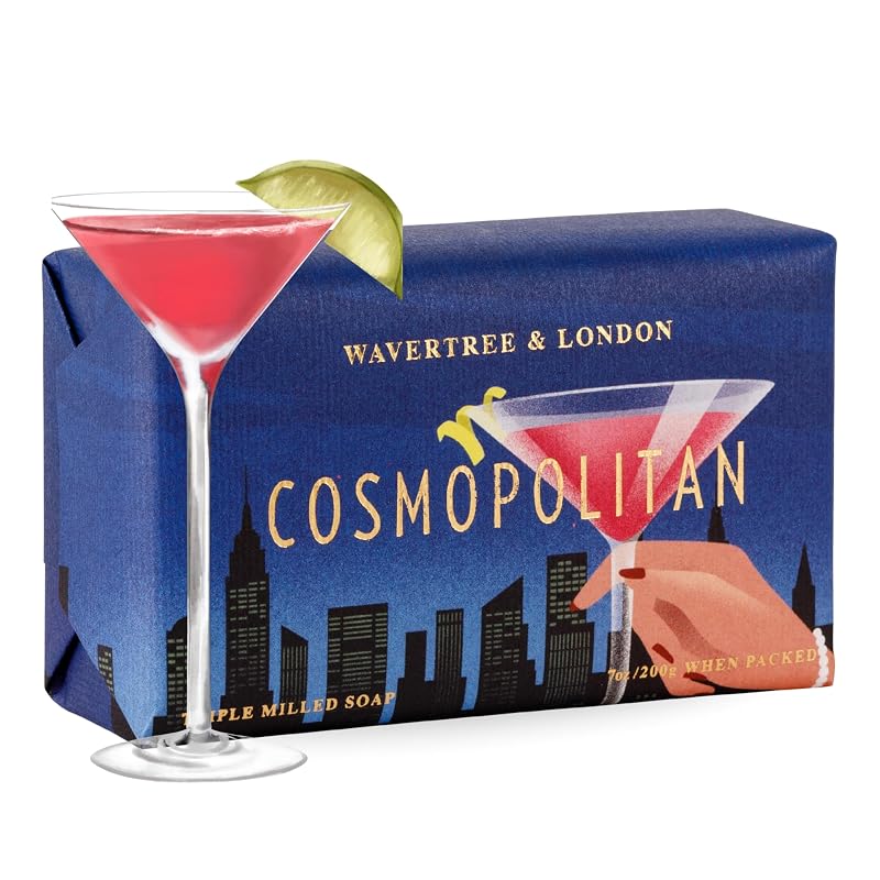 Sabonete em barra perfumado Cosmopolitan Wavertree & London com manteiga de karité, 200 g