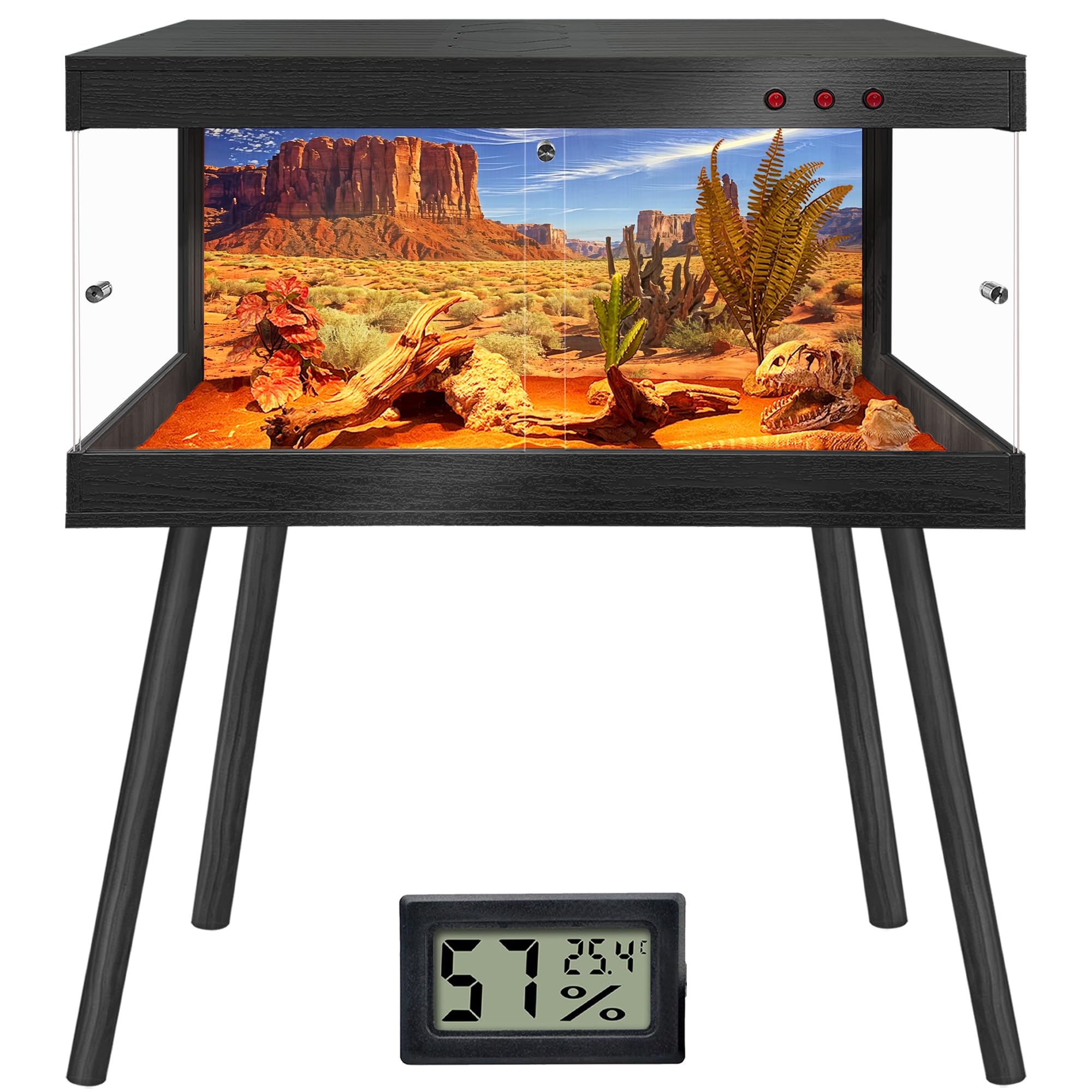 Royxen Bearded Dragon Tank With Leg Stand Max 78 Gallons