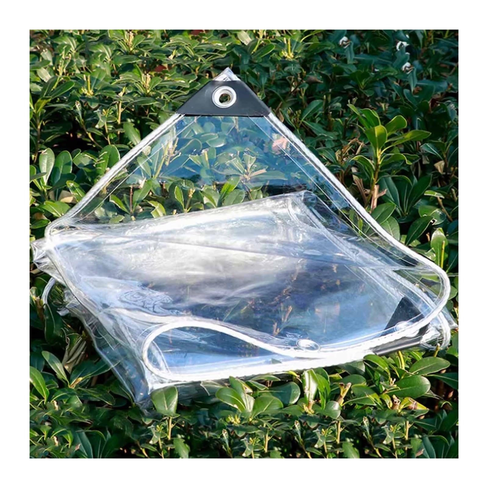Lona Polietileno Al Exterior Lonas de Plástico Las Heladas Tasa de Sombreado: Entre El 30% y 95% Lona Transparente Resistente Al Desgarro para Jardín Cenador Camping(2.5x4.0m)