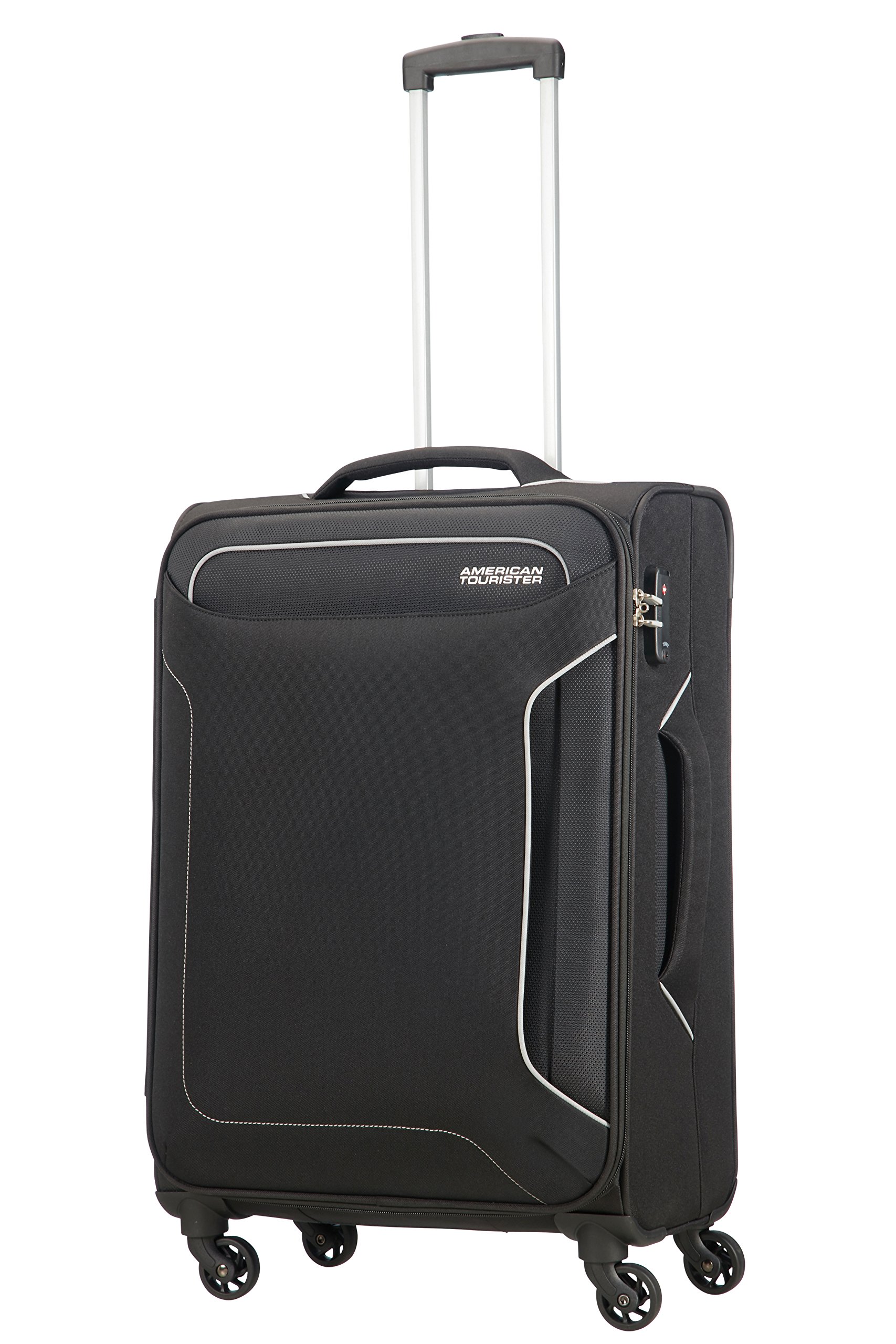 American Tourister Holiday Heat Spinner, 3,2 chilogrammi di valigie, 67 cm, 66 litri, nero