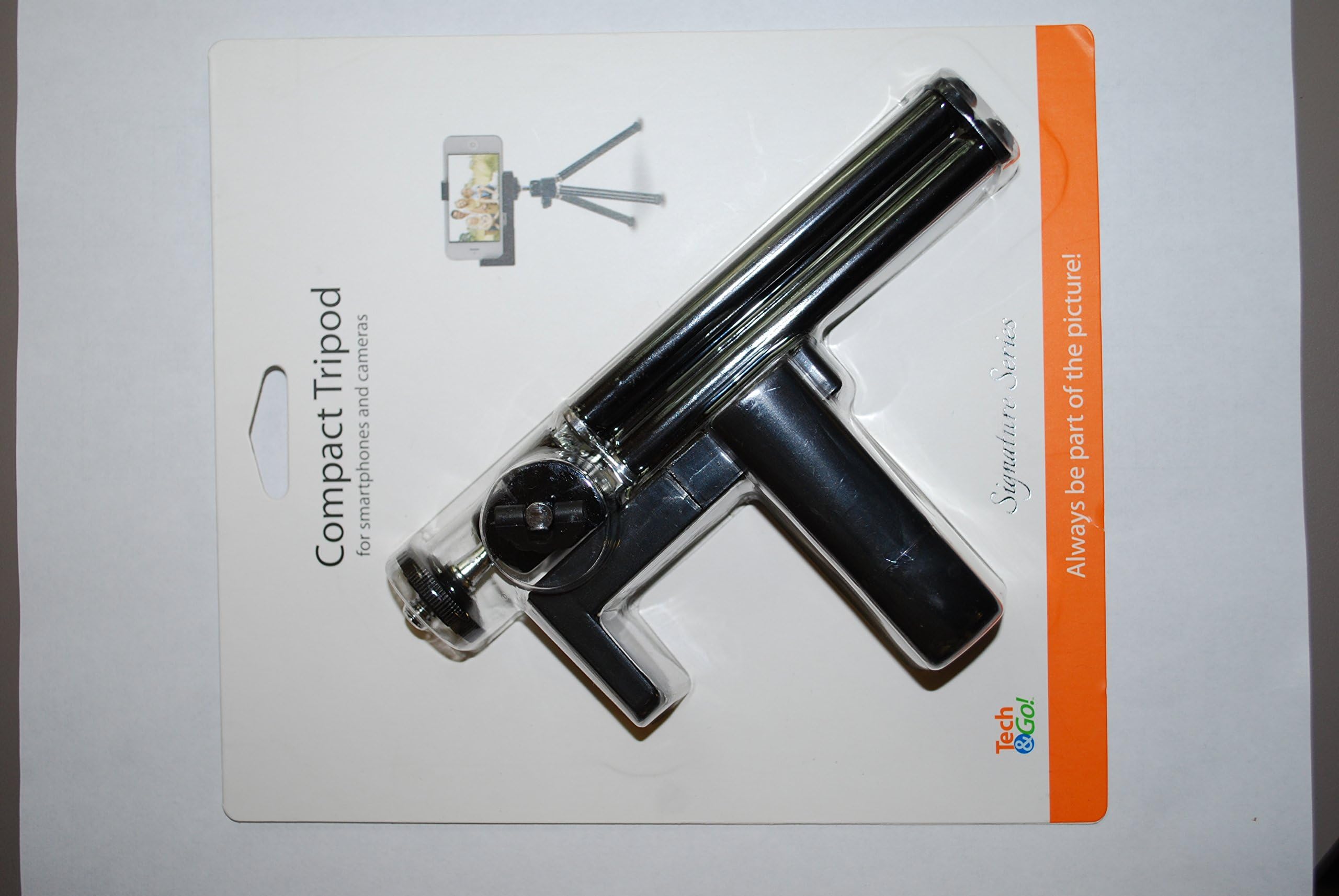 Tech & Go Compact Tripod-for Smartphones and Cameras