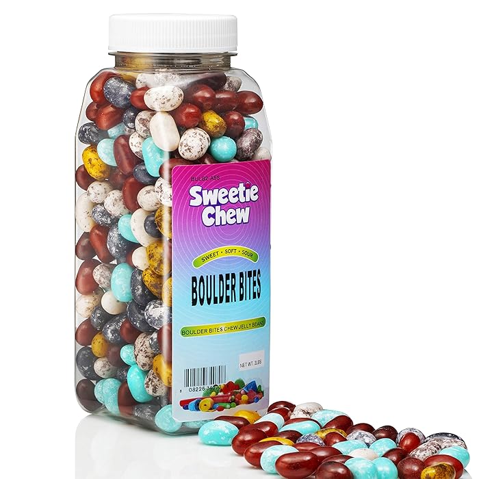 Buy Boulder bites pebble candy jelly beans assorted colors and