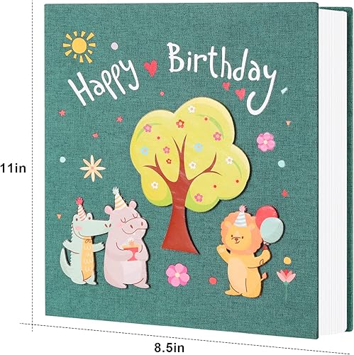 Miniatura 3 de Álbum de fotos grande autoadhesivo para fotos de 4 x 6, 5 x 7, 8 x 10, álbumes de fotos de álbumes de recortes, 40 páginas en blanco con kit de