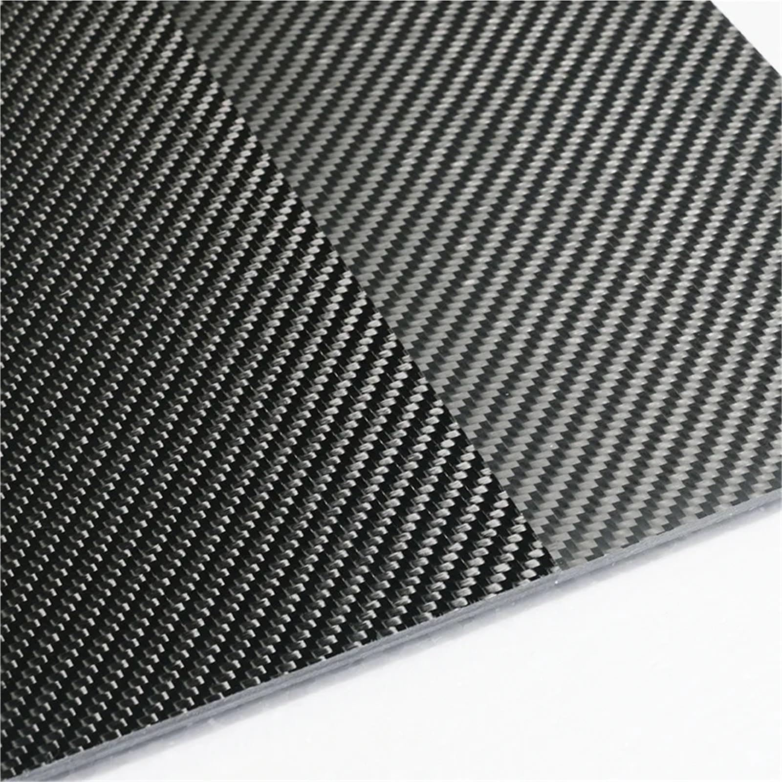 Lamiera in fibra di carbonio 3K da 300x400 mm, pannello ad alta resistenza, spessore 0,5, 1, 2, 3, 4 Per Aquiloni, Aeroplani RC(1.5mm plain glossy)