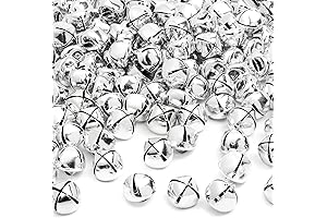 1/2 Inch Jingle Bells for Crafts, DIY Crafts, Christmas Party Decorations