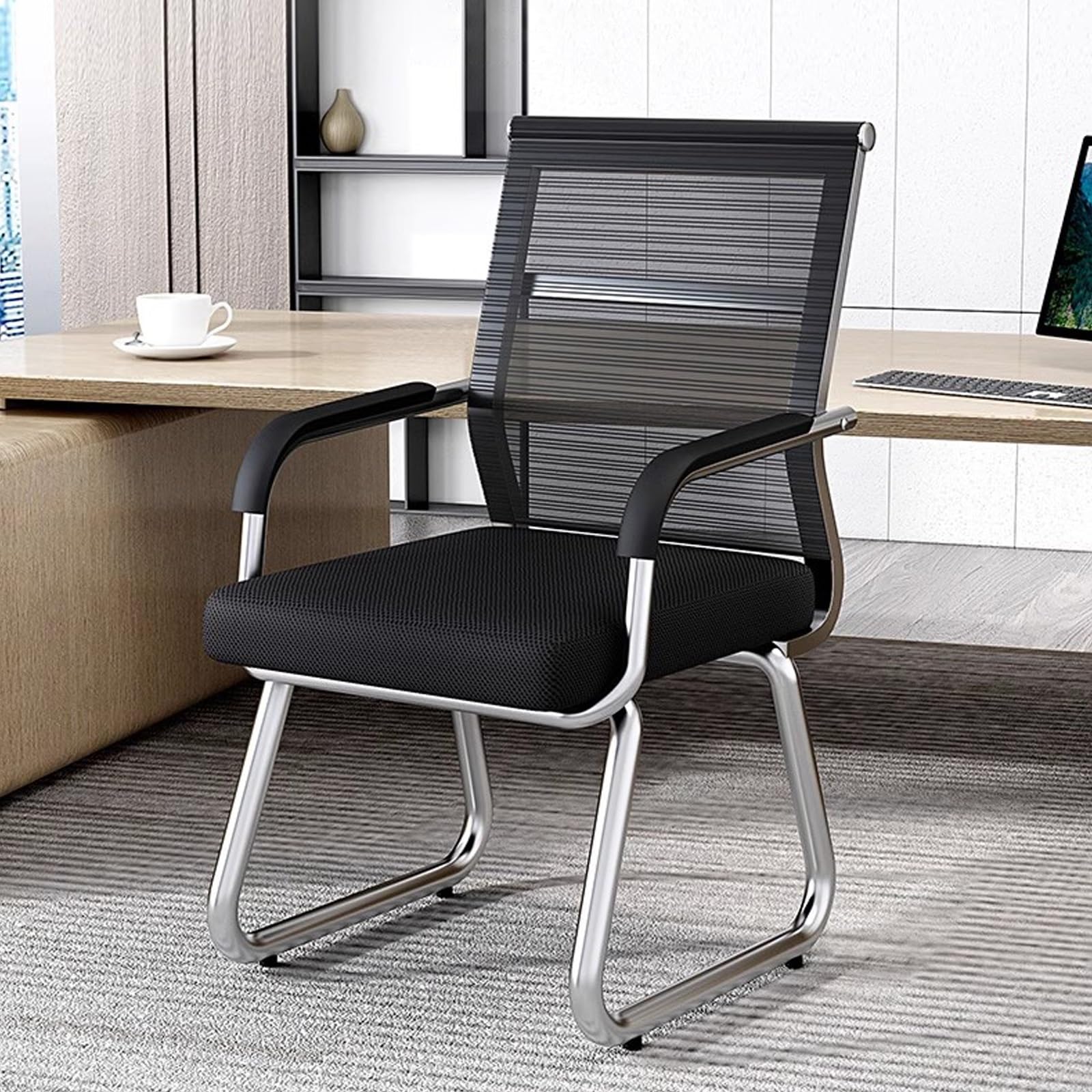 Chaise de bureau ergonomique confortable dossier salle de conférence
