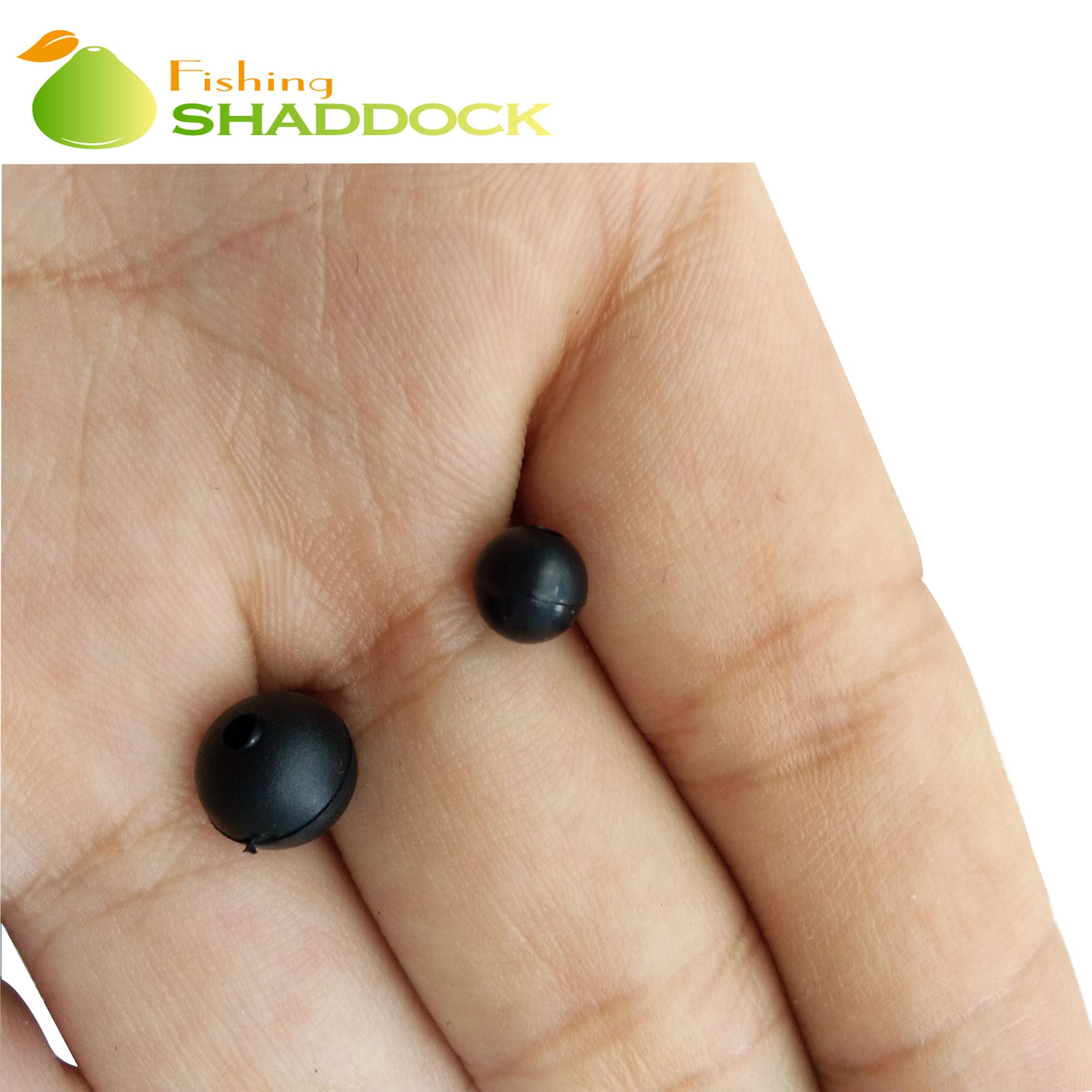 Shaddock Pesca® 100PCS/LOT Redonda de Goma Suave Cuentas Pesca de Carpas Tackle Rig Accesorios Ultraligero de Flotador de Granos en 5 mm y 7 mm