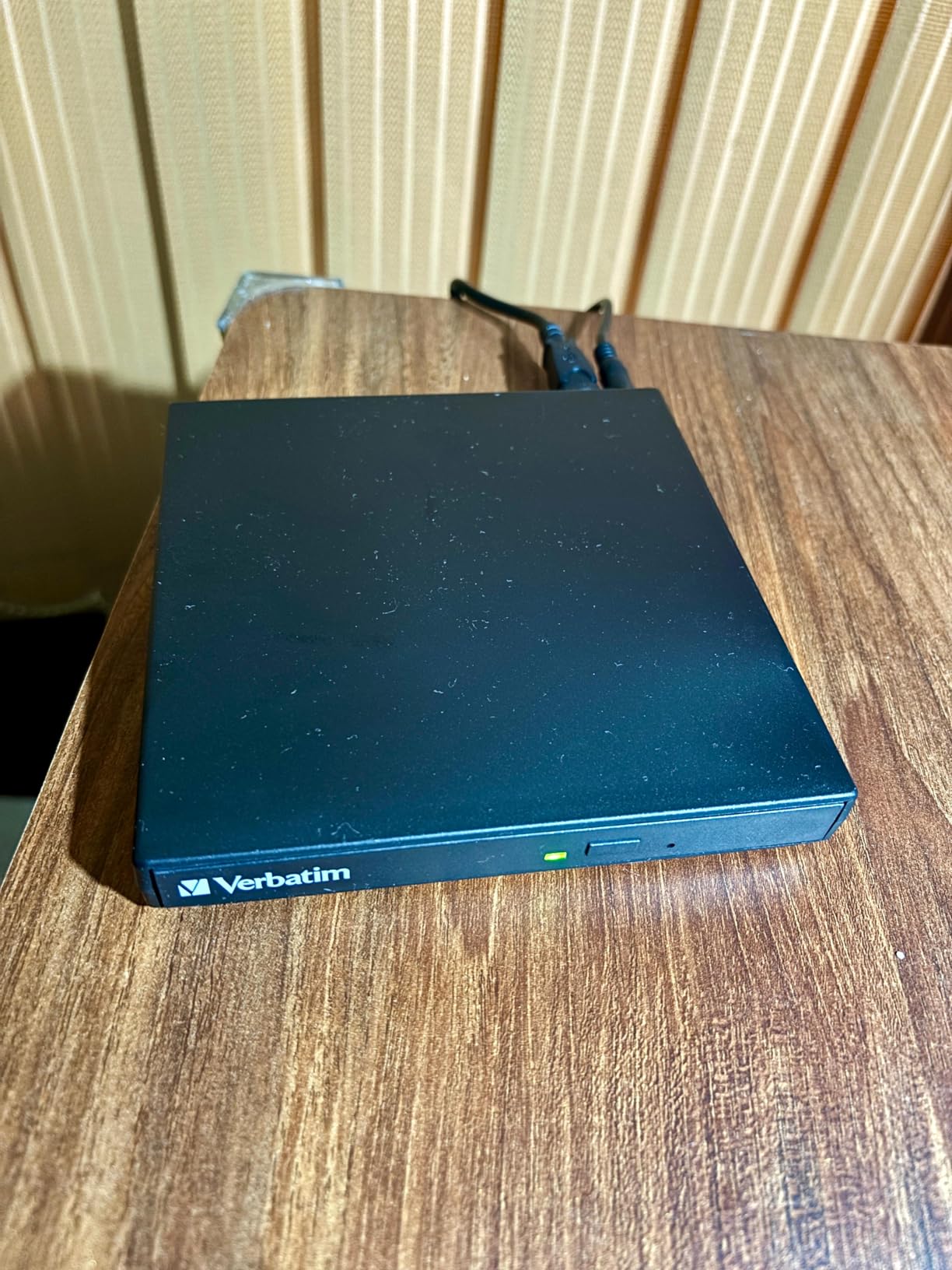 Verbatim 66817 External Slimline CD/DVD Writer USB 2.0 (with USB Cable ...