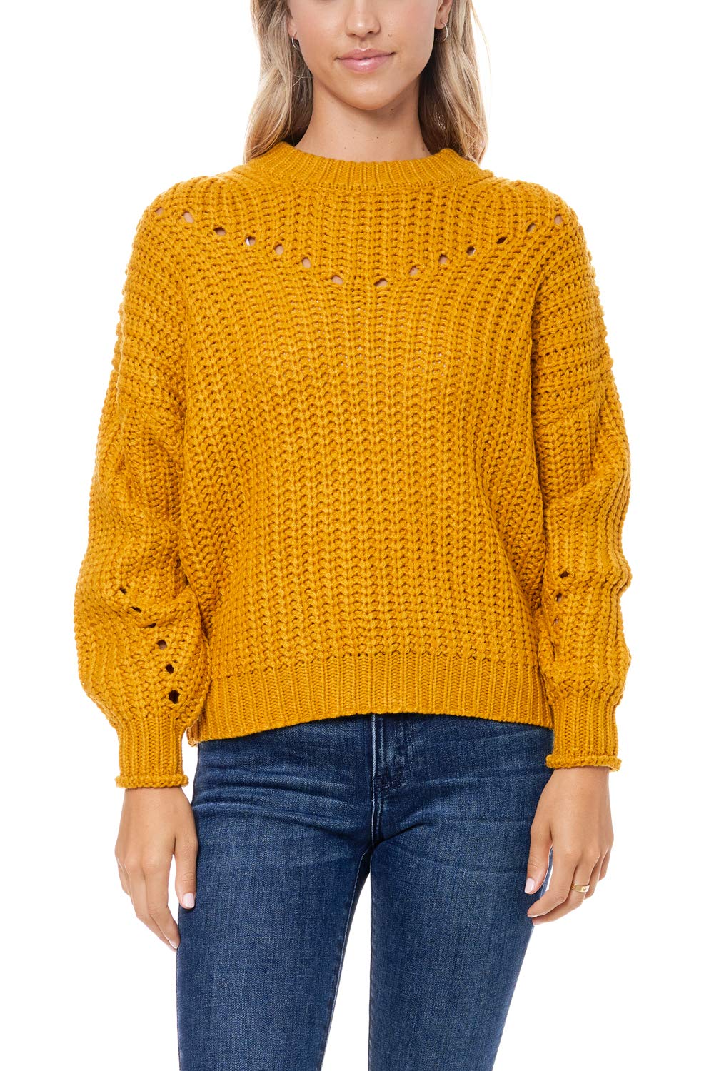 mens brown wool sweater