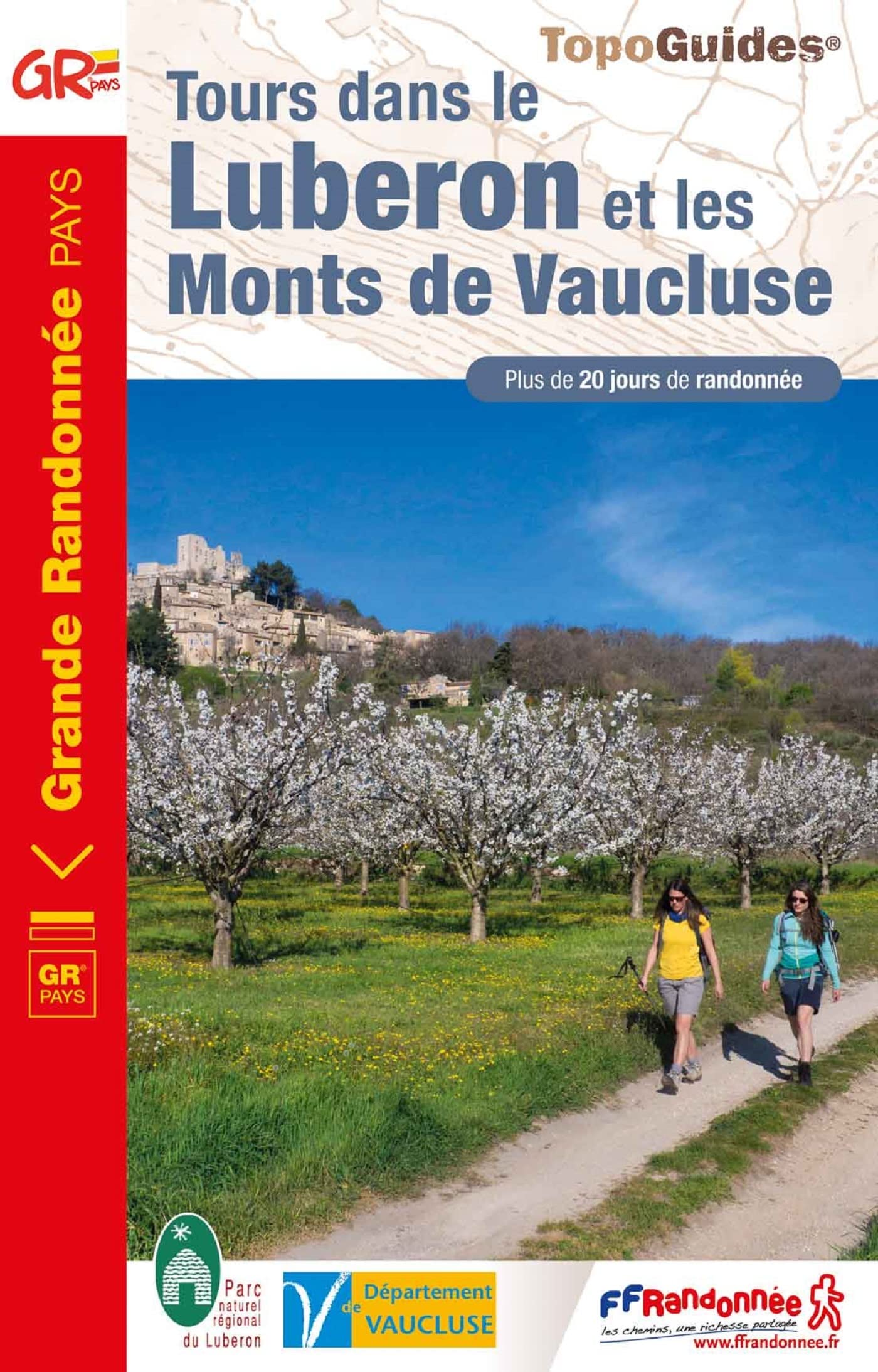 Tours dans le Luberon et les Monts de Vaucluse (8401): ref 8401 (Grande Randonnée Pays)