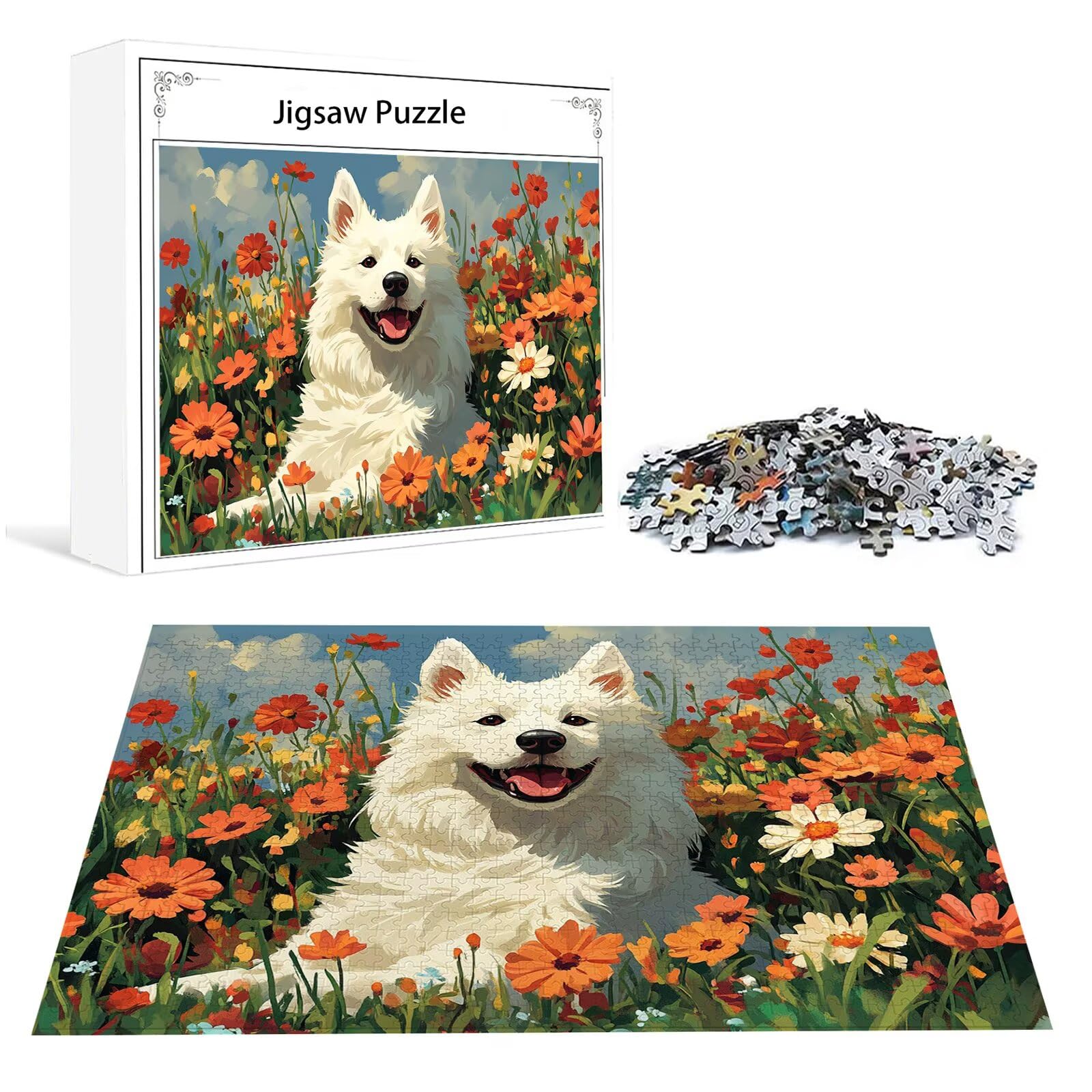 Puzzle kwiatowe, 3000 elementów, dla dorosłych, klasyczne puzzle, zwierzęta, wytworne, trudne, edukacyjne, dla dzieci, drewniane puzzle, duże puzzle, odpowiednie dla wszystkich grup wiekowych P-794