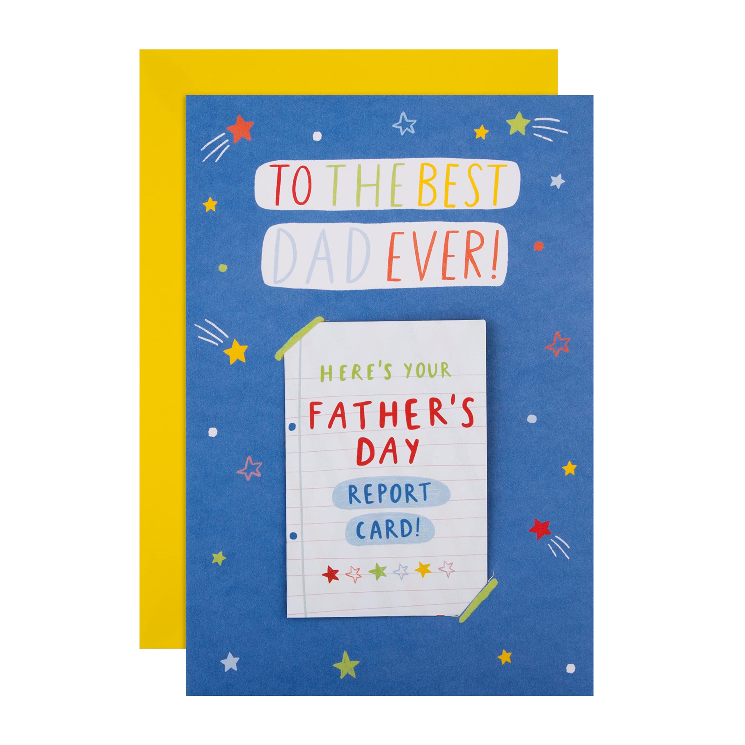 Hallmark Father's Day Card for Dad - Contemporary Keepsake Activity Design