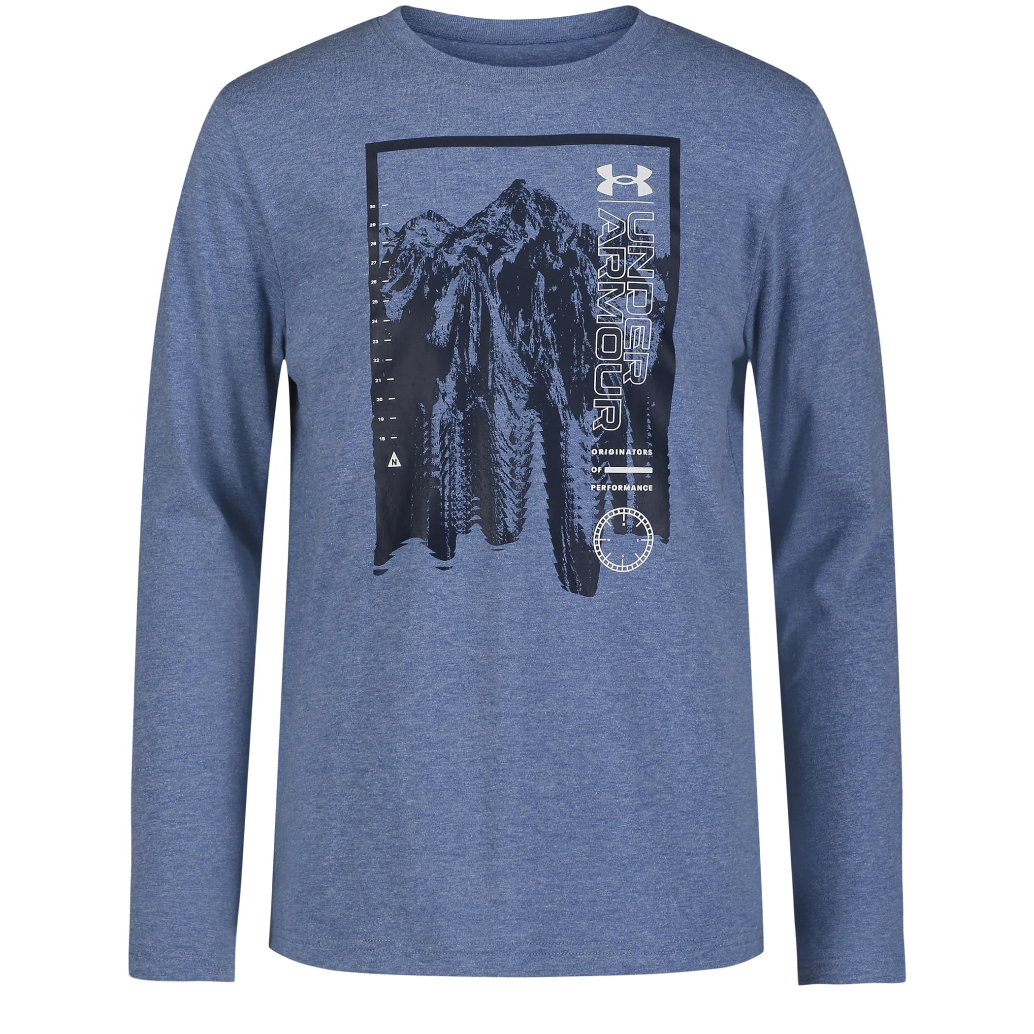 Under Armour Boys' Long Sleeve Graphic T-Shirt, Lightweight &amp; Breathable, Outdoor Collection