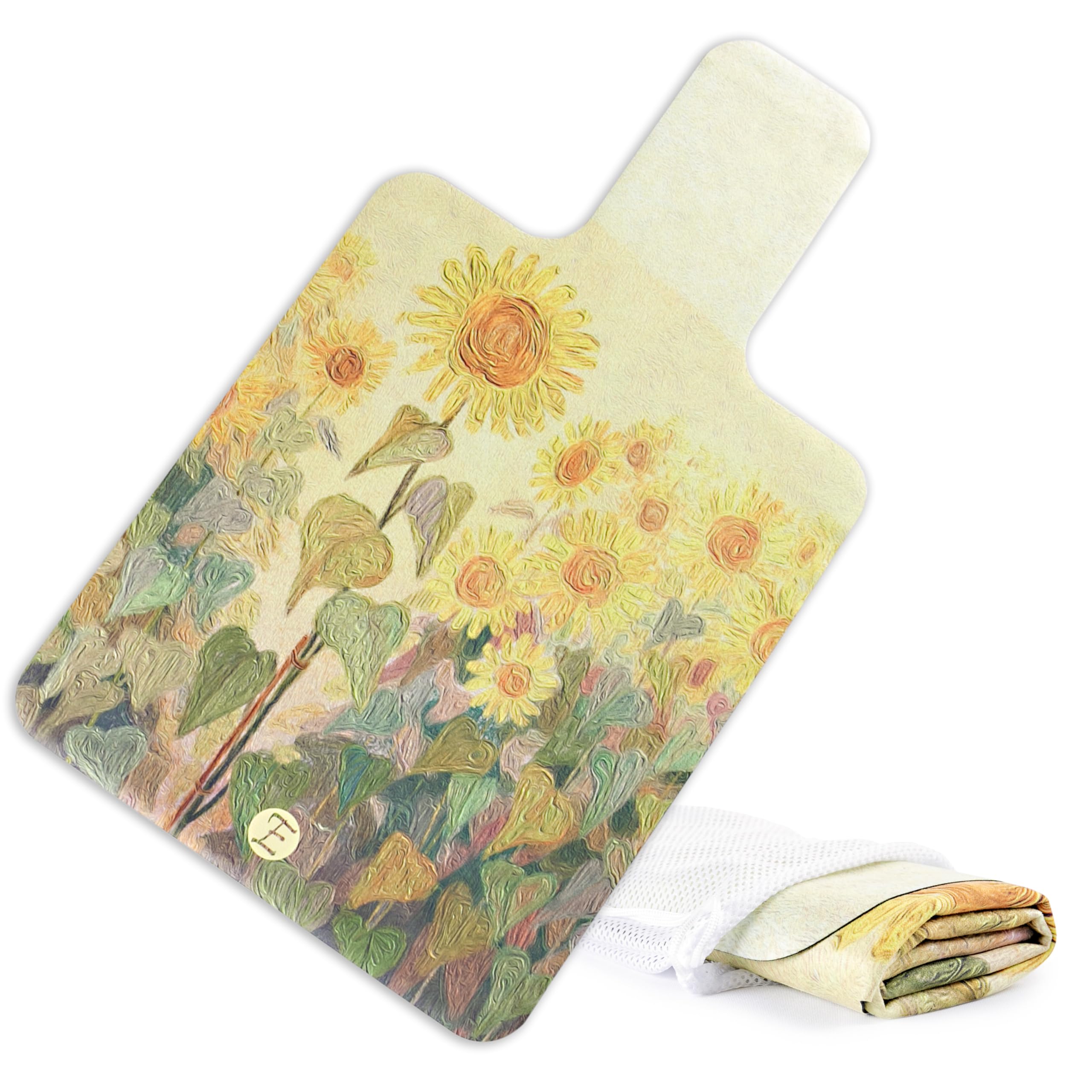 Echome Pilates Reformer Mat Towel with Shoulders, Pilates Reformer Cover with Great Grip, Easy to Wash Light Weight Portable