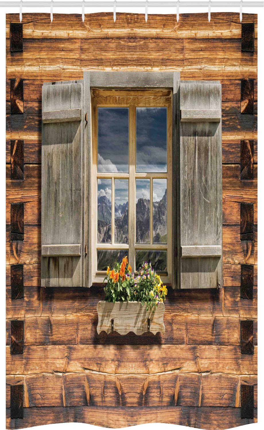 ABAKUHAUS Paysage Urbain Rideau De Douche Stalle, Pont San