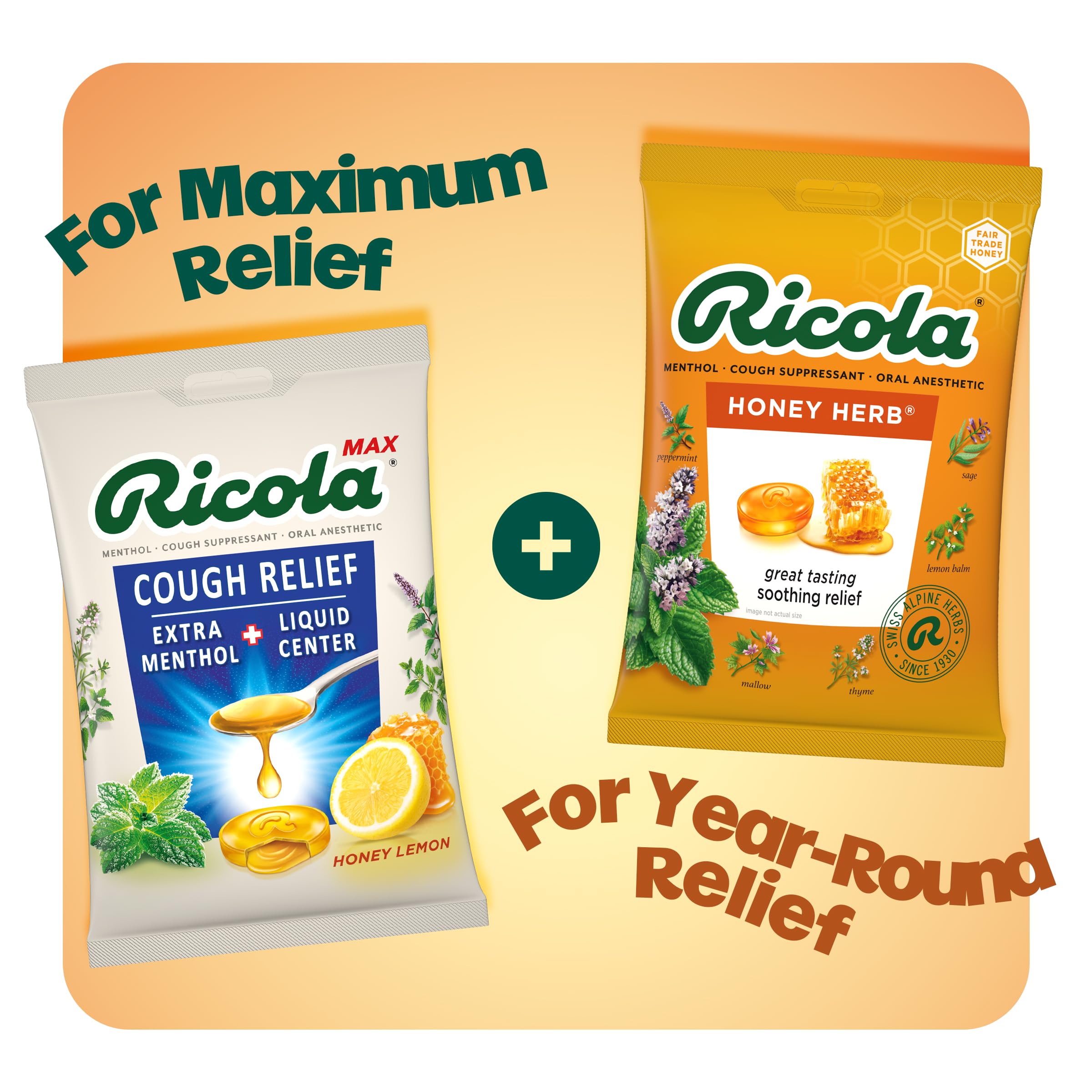 Ricola Honey Herb Cough Drops - 45 Count — Amazon image 7