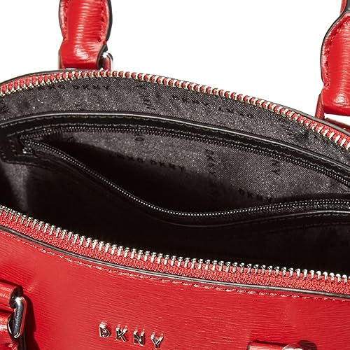 Miniatura 5 de DKNY Bryant Dome Satchel, Rojo Brillante
