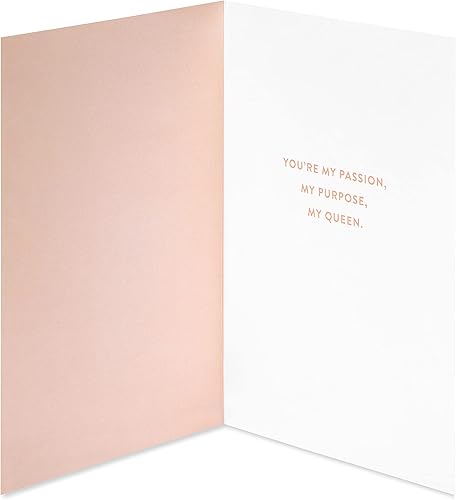 Miniatura 2 de American Greetings Tarjeta romántica para ella (Mi propósito, mi reina)