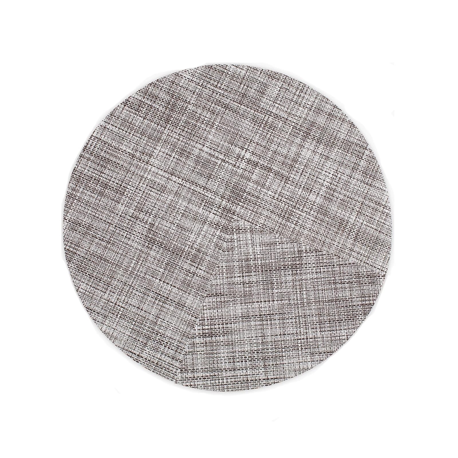 Sets de table gris de style européen pour sublimer vos dîners en cuisine et salle à manger
